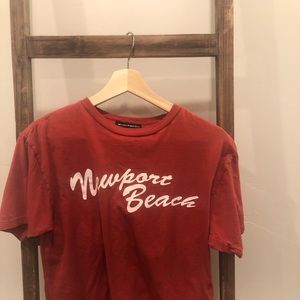 brandy melville newport beach tee